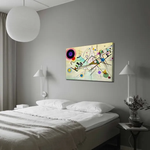 ASIR Obraz na plátne reprodukcia KOMPOZÍCIA 8 W.KADINSKY 70 cm