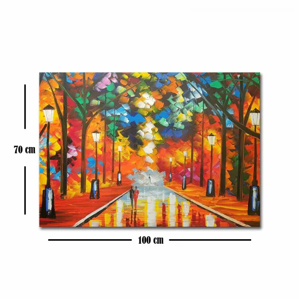 ASIR Obraz na plátne FAREBNÁ JESEŇ 70 cm