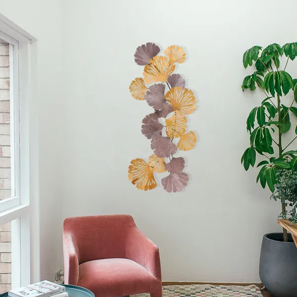 Dekoratívny kovový doplnok na stenu Gergo