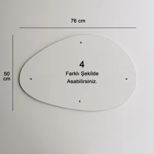 ASIR Zrkadlo ANYA čierne
