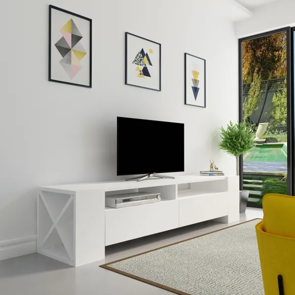 TV stolík Sosruko - White