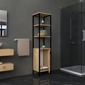 Regálová jednotka Derin Anthracite a Sapphire