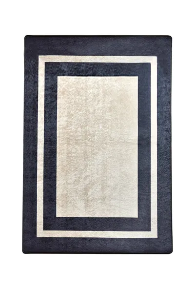 ASIR Koberec 120 x 180 BLACK FRAME béžová, antracitová