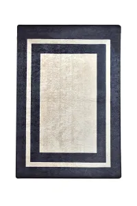 ASIR Koberec 120 x 180 BLACK FRAME béžová, antracitová