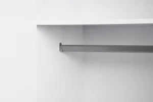 KONSIMO Skriňa so zásuvkou SCRIBI biela 85 x 180 x 50 cm