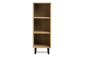 KONSIMO Regál FRISK 3 police dub čierna 40 x 117 x 46 cm