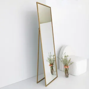 Stojace zrkadlo Cool - Gold