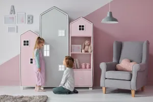 KONSIMO Obal na detskú knižnicu MIRUM 06 ružový