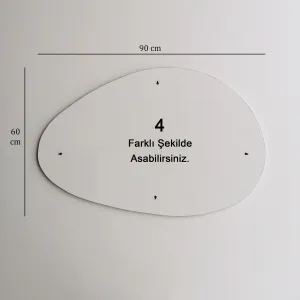ASIR Zrkadlo PORTO čierne