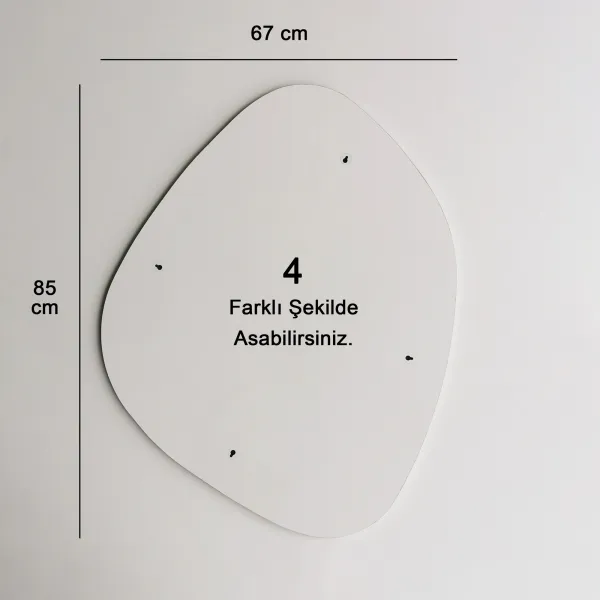 ASIR Zrkadlo SOHO čierne
