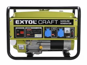 EXTOL CRAFT 421000 Elektrocentrála rámová benzínová, 1F, 2,8kW/230V
