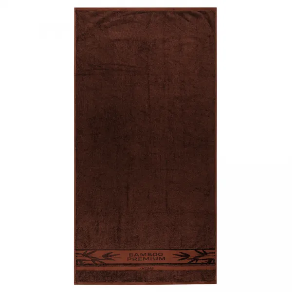 4Home Osuška Bamboo Premium tmavohnedá, 70 x 140 cm