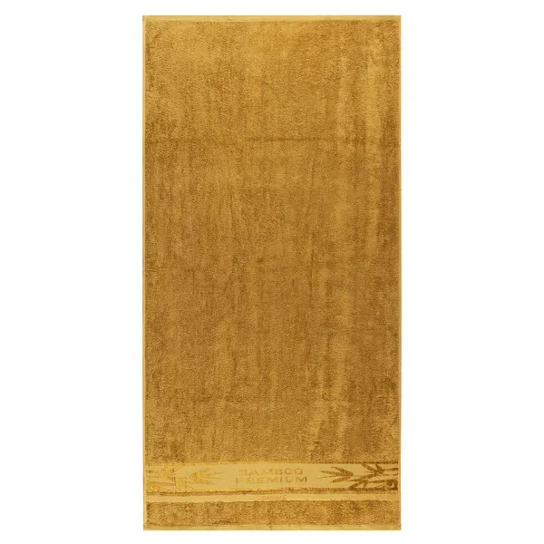 4Home Sada Bamboo Premium osuška a uterák svetlohnedá, 70 x 140 cm, 50 x 100 cm