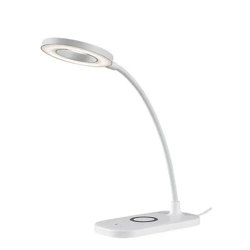 Rabalux Stolná LED lampa HARDIN, 5W, 210 lm, 2700-6000 K, biela, 16,5 x 29 cm
