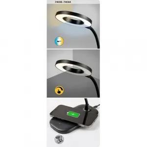 Rabalux Stolná LED lampa HARDIN, 5W, 210 lm, 2700-6000 K, biela, 16,5 x 29 cm