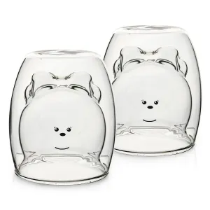 4Home Termo pohár Hot&Cool Lady Bear 250 ml, 2 ks