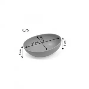 Tescoma Miska FANCY HOME Stones 17 cm, biela