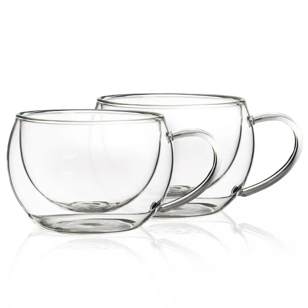 4Home Termo pohár na cappuccino Hot&Cool 280 ml, 2 ks