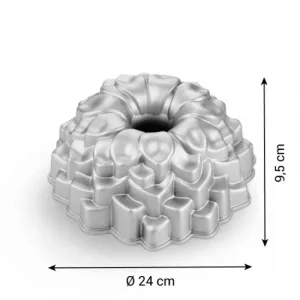 Forma bábovka vysoká DELÍCIA ø 24 cm, pivonka
