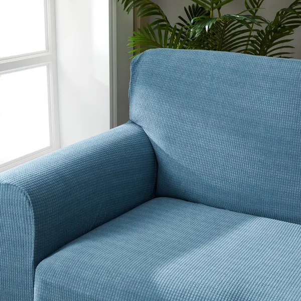 4Home Napínací poťah na kreslo Magic clean modrá, 75 - 95 cm