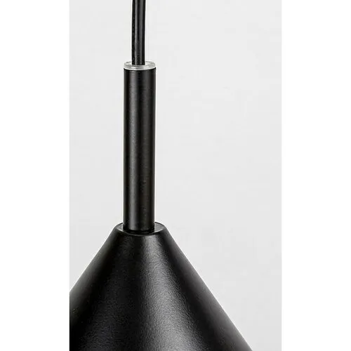 Rabalux Závesný luster Jarod, čierna, pr. 25 x 130 cm