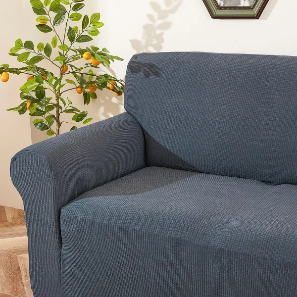 4Home Napínací vodeodolný poťah na kreslo Magic clean tmavosivá, 75 - 95 cm