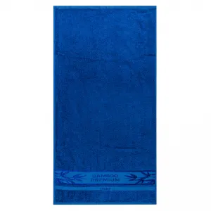 4Home Sada Bamboo Premium osuška a uterák modrá, 70 x 140 cm, 50 x 100 cm