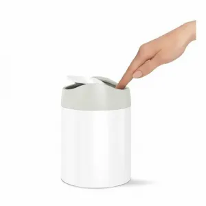 Simplehuman Odpadový kôš na stôl MINI 1,5 l, biela