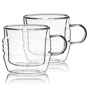 4Home Termo pohár Stripe Hot&Cool 250 ml, 2 ks