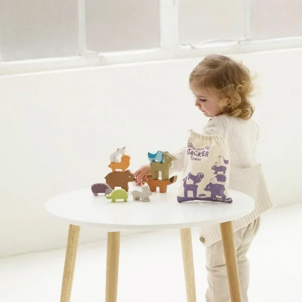Le Toy Van Petilou Skladacia veža zvieratká