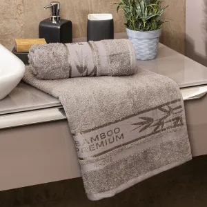 4Home Uterák Bamboo Premium sivá, 50 x 100 cm