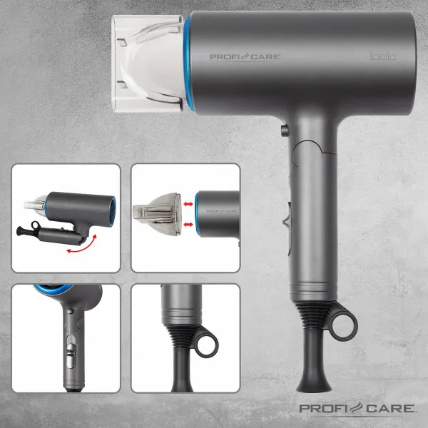 ProfiCare HT3073 fén na vlasy Blue 1 ks