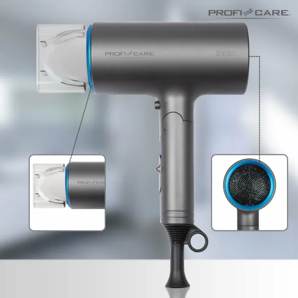 ProfiCare HT3073 fén na vlasy Blue 1 ks