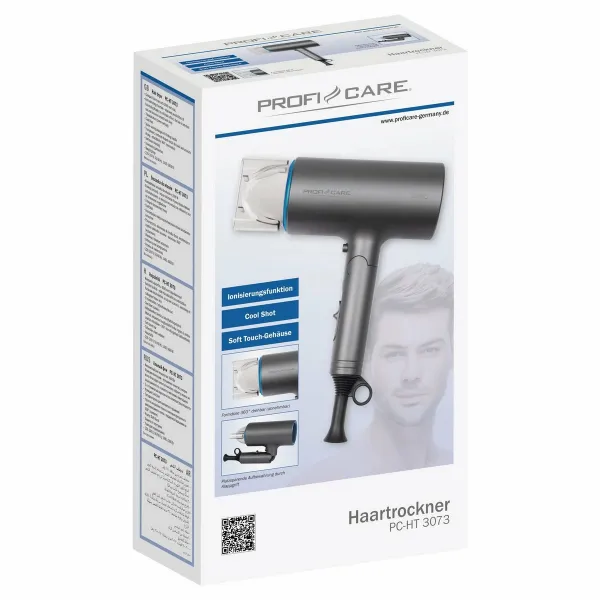 ProfiCare HT3073 fén na vlasy Blue 1 ks