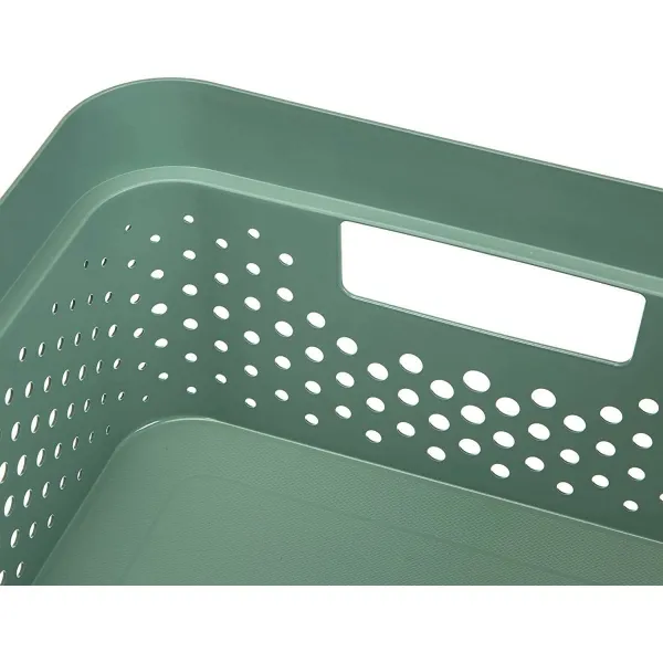 CURVER Úložný box INFINITY DOTS 11l recyklovaný plast | zelená