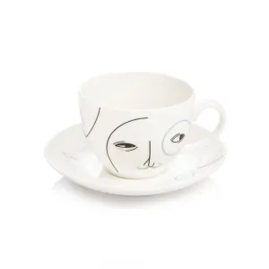 Tescoma Sada 2 šálok s podšálkami myCOFFEE Emotions