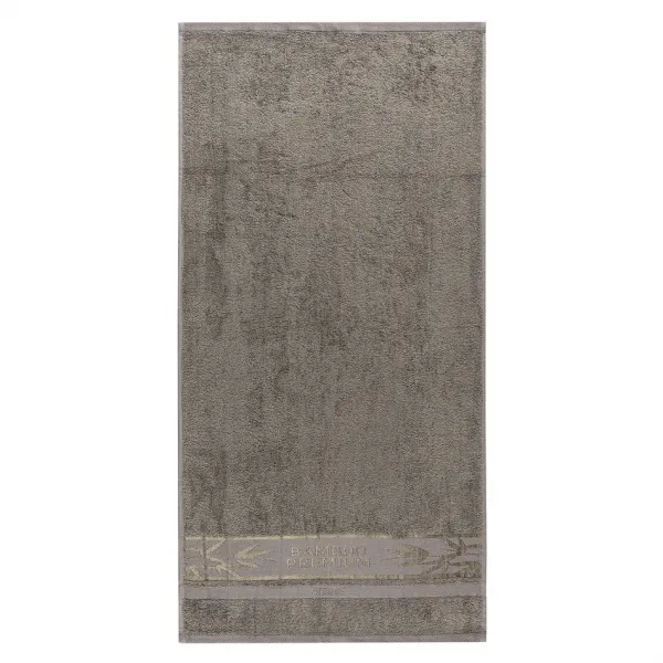 4Home Uterák Bamboo Premium sivá, 50 x 100 cm