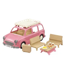 SYLVANIAN FAMILY - Rodinné auto ružové Van