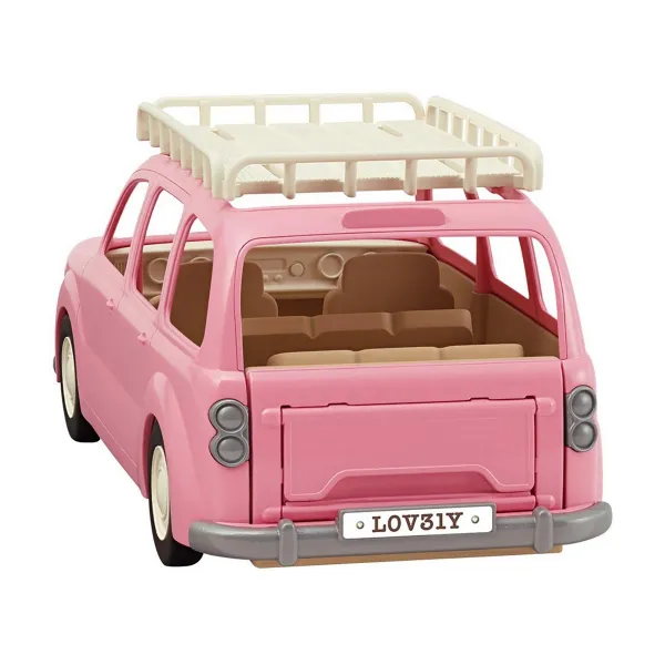 SYLVANIAN FAMILY - Rodinné auto ružové Van
