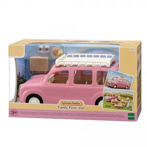 SYLVANIAN FAMILY - Rodinné auto ružové Van