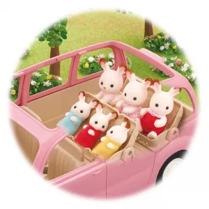 SYLVANIAN FAMILY - Rodinné auto ružové Van