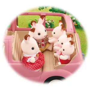 SYLVANIAN FAMILY - Rodinné auto ružové Van