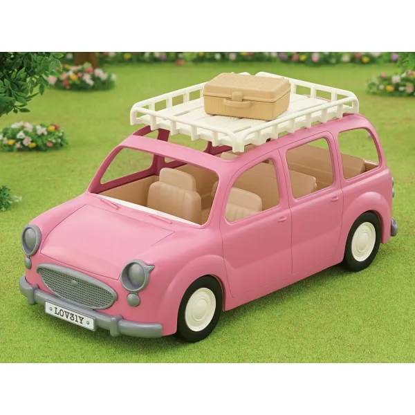 SYLVANIAN FAMILY - Rodinné auto ružové Van
