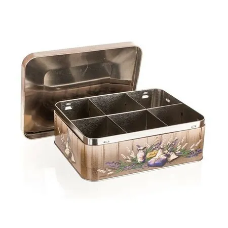Plechovka-box na čaj Lavender, BANQUET
