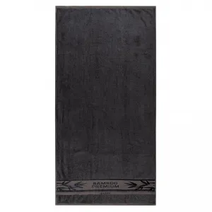 4Home Osuška Bamboo Premium tmavosivá, 70 x 140 cm