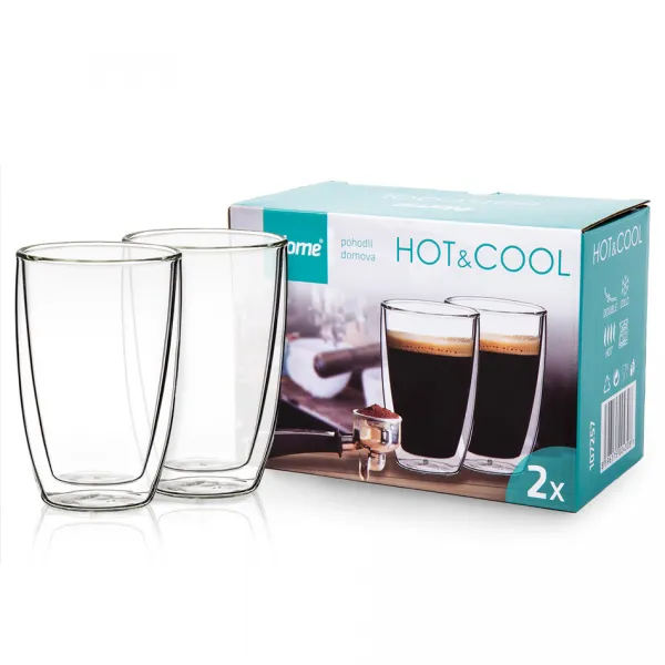 4Home Termo pohár na kávu Hot&Cool 200 ml, 2 ks