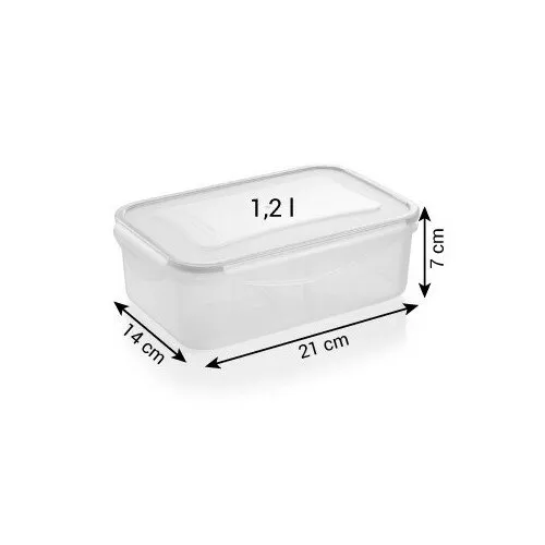 Tescoma Dóza s 2 miskami FRESHBOX 1,2 l, obdĺžniková