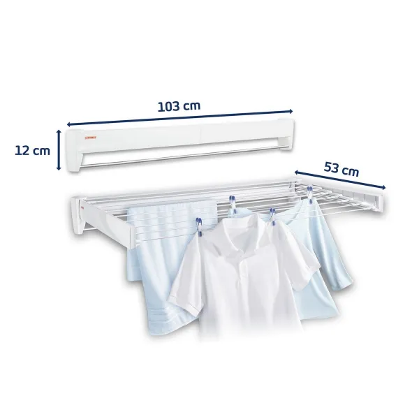 Leifheit 83100 Telegant 100 sušiak na bielizeň, biela