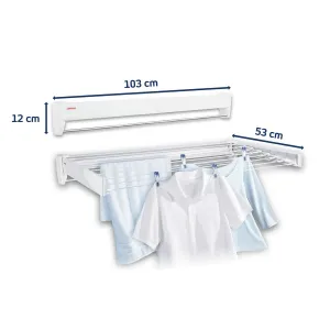 Leifheit 83100 Telegant 100 sušiak na bielizeň, biela