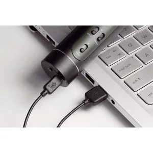 Teddies Mikrofón karaoke Bluetooth, čierna, na batérie, s USB káblom